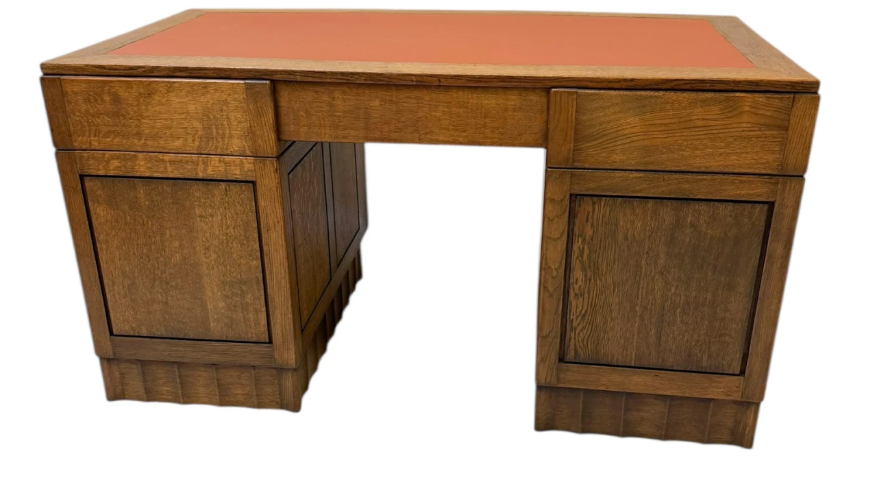 Art Deco Amsterdamse School Desk by Hildo Krop for Gebroeders Monsieur Steenwijk
